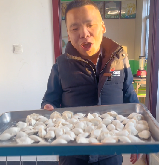 三好餃子機做出來的餃子