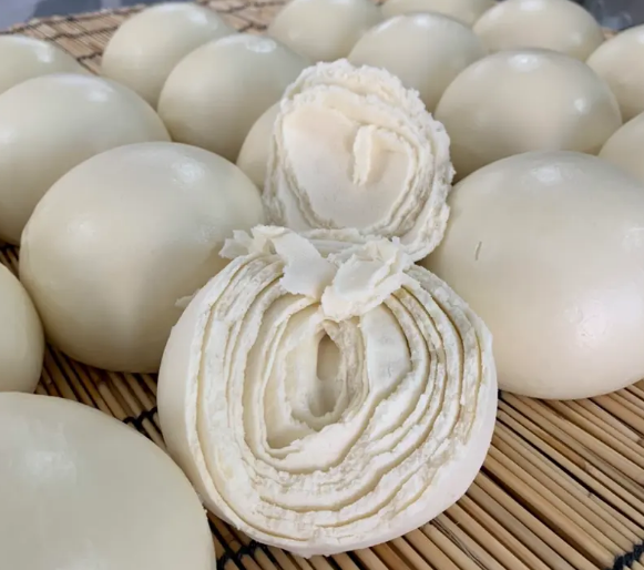 戧面饅頭機做的饅頭